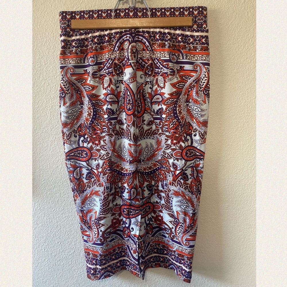 Gianni Bini MIDI Multi-Colored Skirt